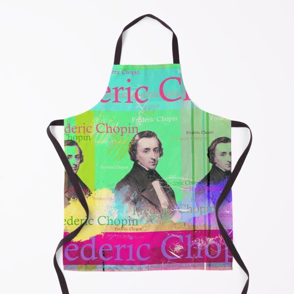Item preview, French composer, Frederic Chopin, aesthetic portrait designed and sold by Mauswohn.