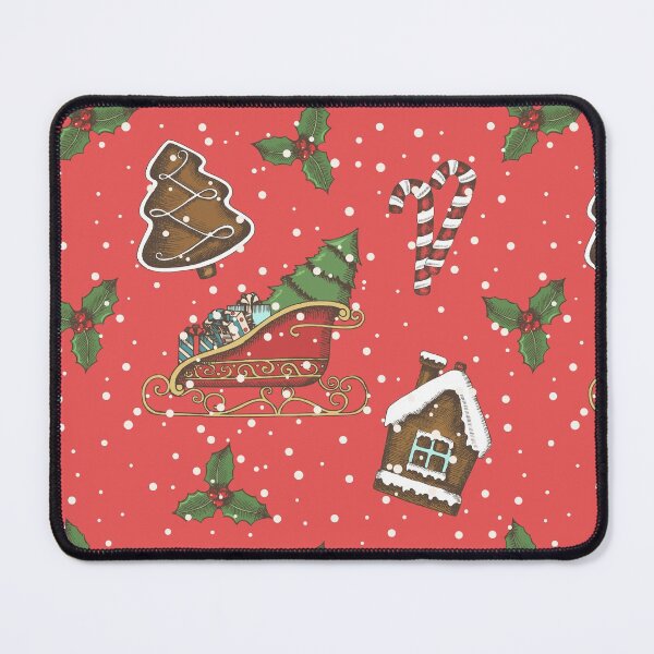 Item preview, Christmas festive pattern with snow designed and sold by Tabiti A.