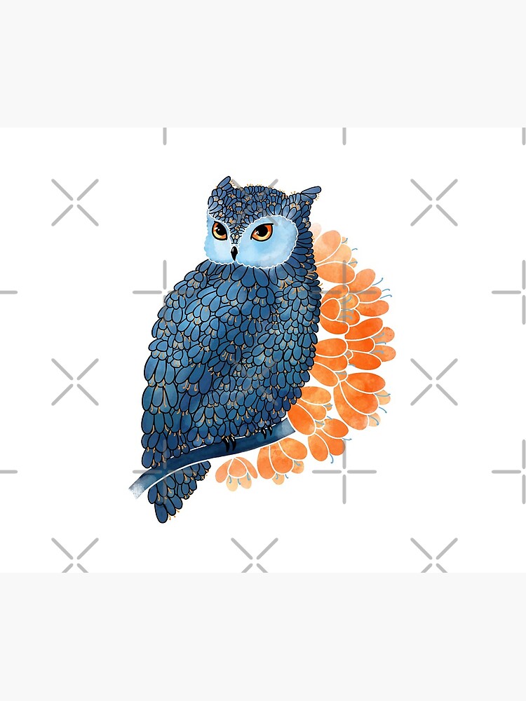 Blossoming owl by Elenanaylor