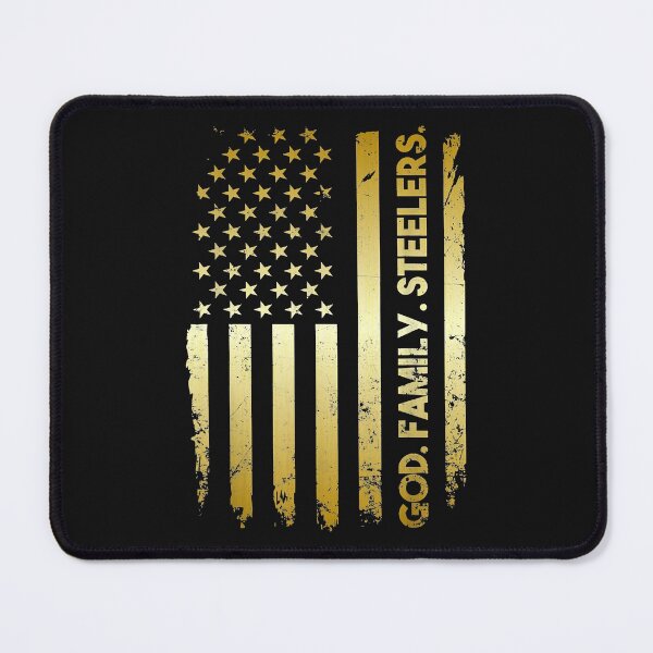 Item preview, God Family Steelers Pro Us Flag Shirt Father's Day Dad Gift (2) designed and sold by Mitzi12312.