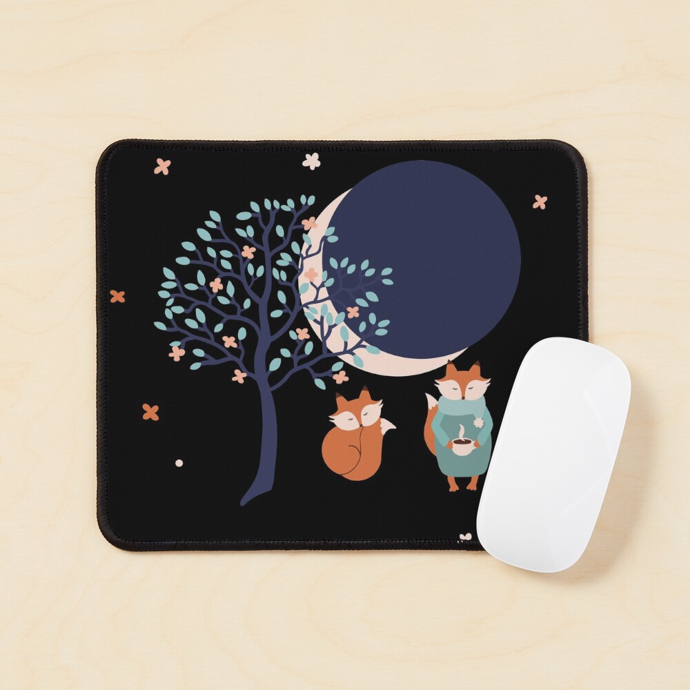 Woodland eclipse Mouse Pad