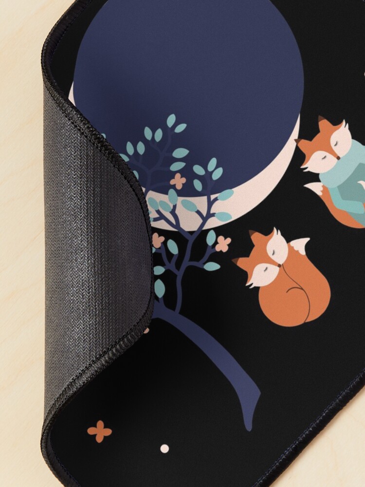 Alternate view of Woodland eclipse Mouse Pad
