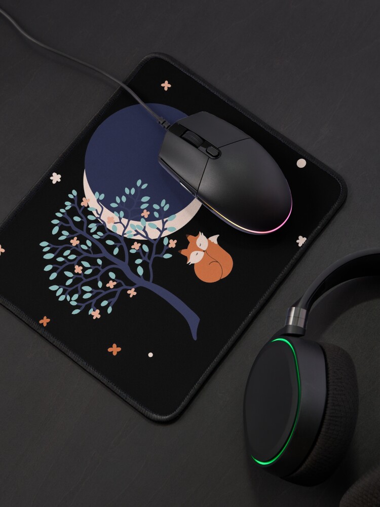 Alternate view of Woodland eclipse Mouse Pad