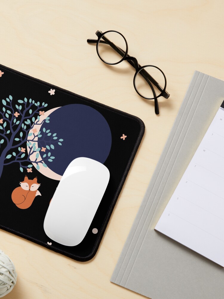 Alternate view of Woodland eclipse Mouse Pad