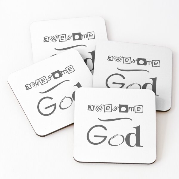Item preview, Christian Design - Awesome God designed and sold by simplydesignart.