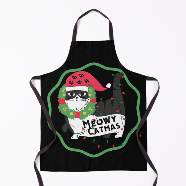 Item preview, Meowy Catmas - Merry Kittens - Kawaii Christmas Tree designed and sold by For the love of Pixels.