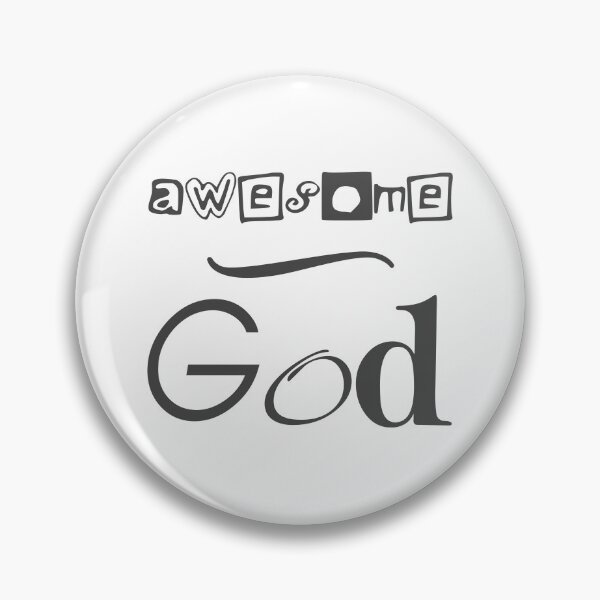 Item preview, Christian Design - Awesome God designed and sold by simplydesignart.