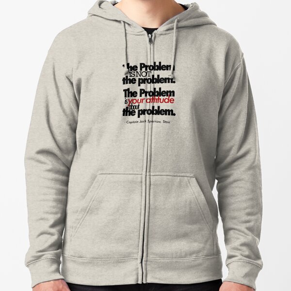 The Problem Zipped Hoodie