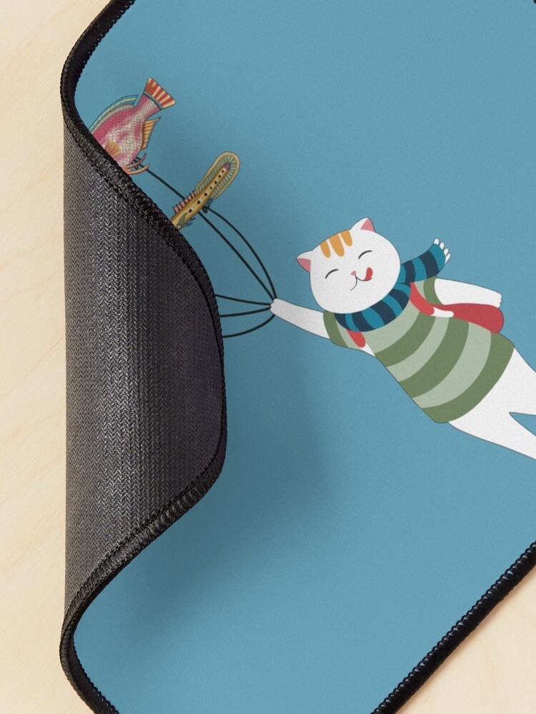 Alternate view of Adventurous cat Mouse Pad