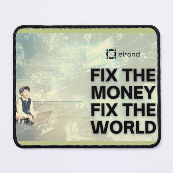 Item preview, Fix the money fix the world - Elrond designed and sold by guaka-molly.