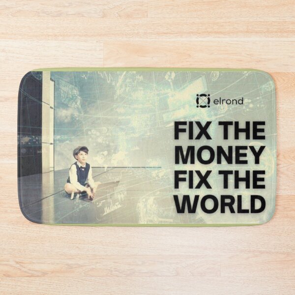 Item preview, Fix the money fix the world - Elrond designed and sold by guaka-molly.