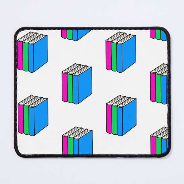 Polysexual Pride Books Mouse Pad