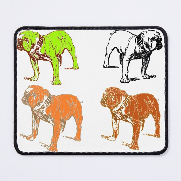 Item preview, Multicolored Vibrant Neon Bulldogs Guards designed and sold by FarzT.