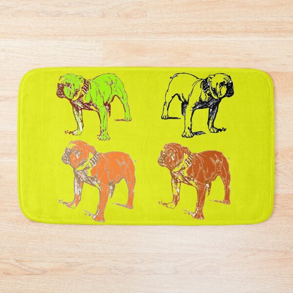 Item preview, Multicolored Vibrant Neon Bulldogs Guards designed and sold by FarzT.