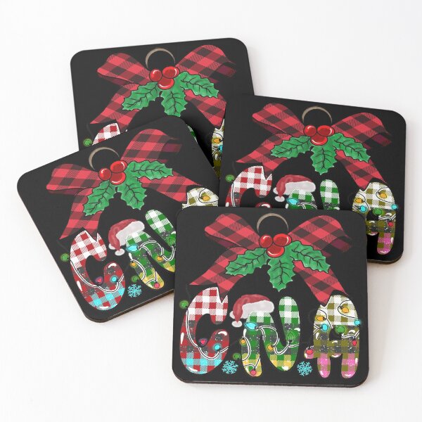 Item preview, Enfermera CNA de Navidad designed and sold by dalypdesign.