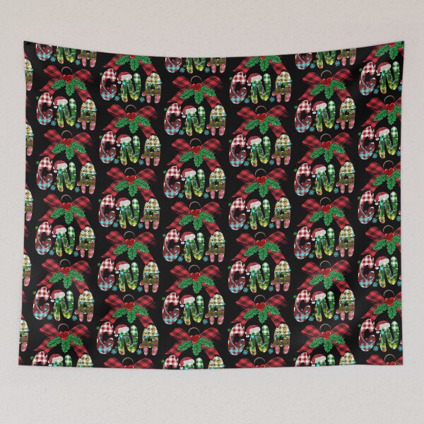 Item preview, Enfermera CNA de Navidad designed and sold by dalypdesign.
