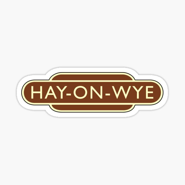 Item preview, Hay on Wye designed and sold by Railway-Signs.