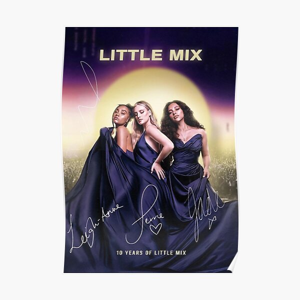 Little Mix photo print wall art taille A3 A4 sans cadre pour Décoration Maison 1