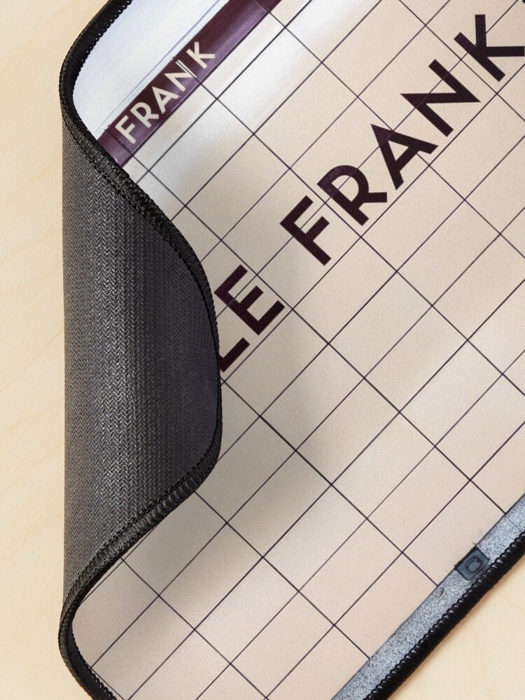 Alternate view of Castle Frank Toronto Subway Station Sign Mouse Pad