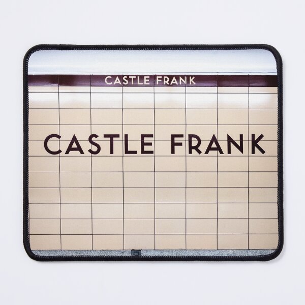 Item preview, Castle Frank Toronto Subway Station Sign designed and sold by stationtoronto.