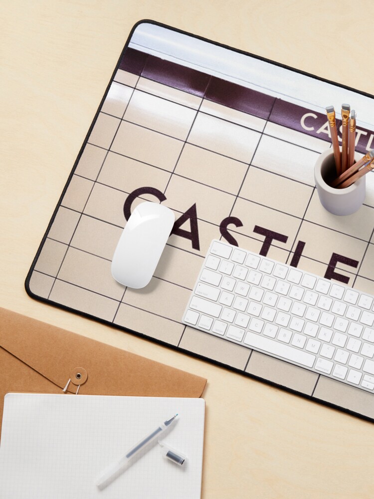Alternate view of Castle Frank Toronto Subway Station Sign Mouse Pad