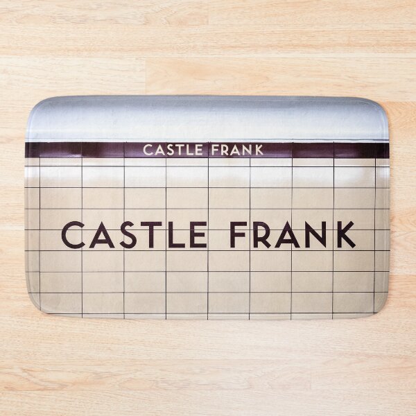 Item preview, Castle Frank Toronto Subway Station Sign designed and sold by stationtoronto.