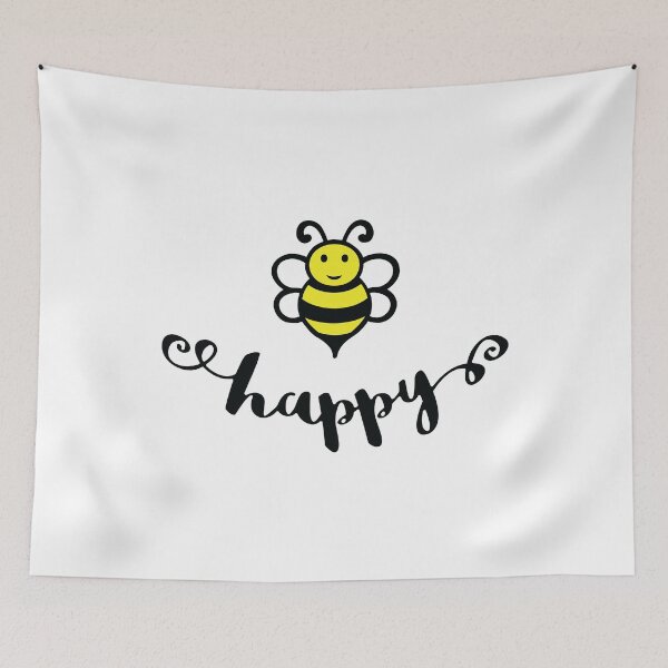 Item preview, Bee Happy designed and sold by SpoofTShirts.