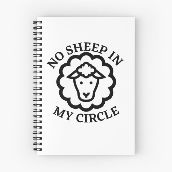 Item preview, No Sheep In My Circle designed and sold by Nedskr.