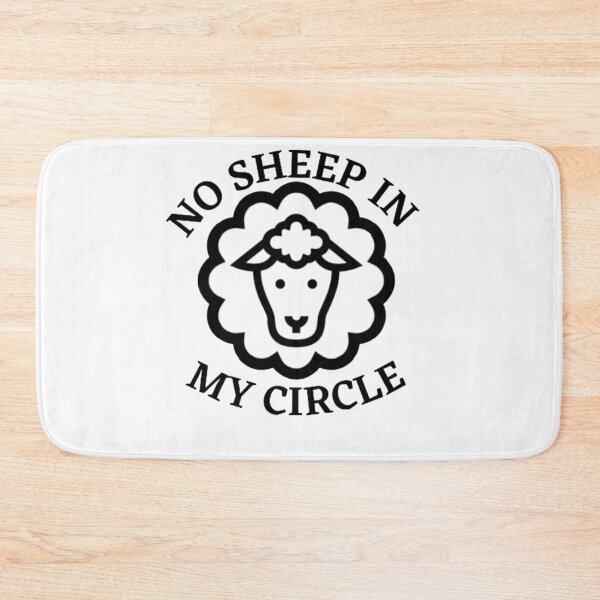 Item preview, No Sheep In My Circle designed and sold by Nedskr.