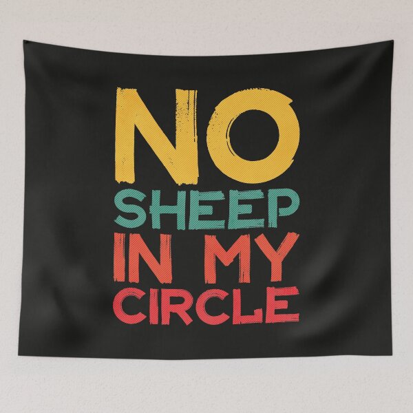 Item preview, No sheep in my circle designed and sold by SweetLog.