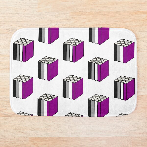 Item preview, Asexual Pride Books designed and sold by duskangelstore.