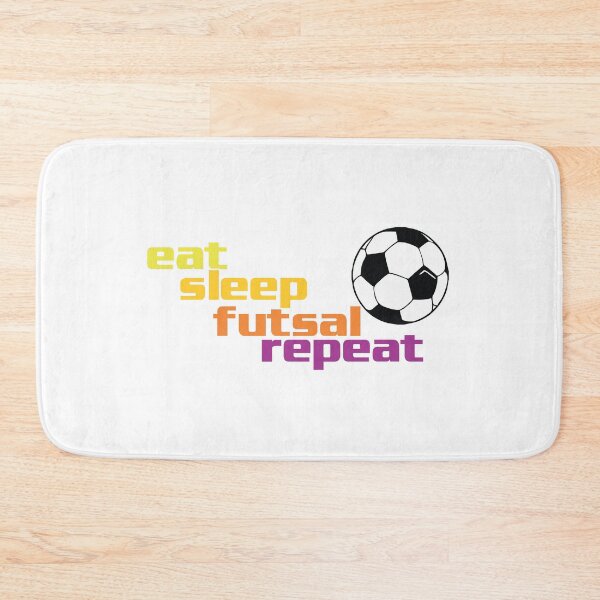 Item preview, Eat sleep futsal repeat designed and sold by grafixmaster.