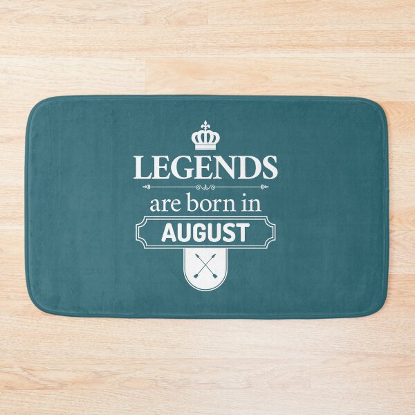 Item preview, Legends Are Born In August | Birthday Gift | designed and sold by Minimalwiz.