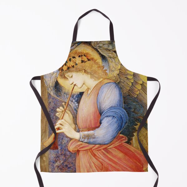 Item preview, Angel Playing Flageolet - by Edward Burne - Jones designed and sold by Angelkrs.