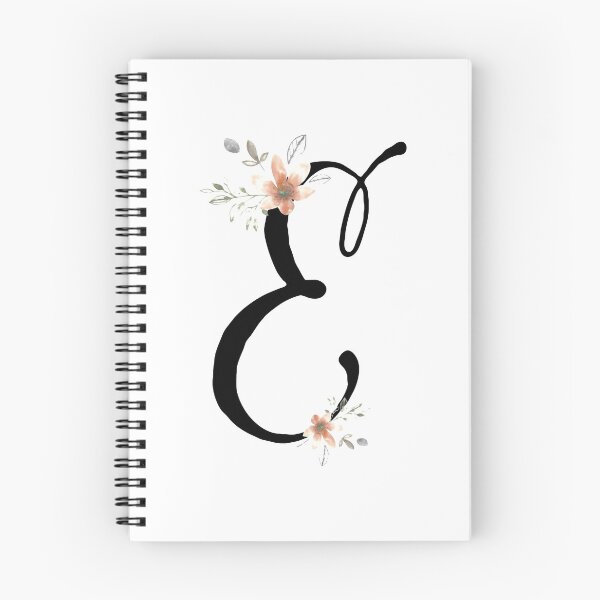 Item preview, floral monogram designed and sold by yumania888.