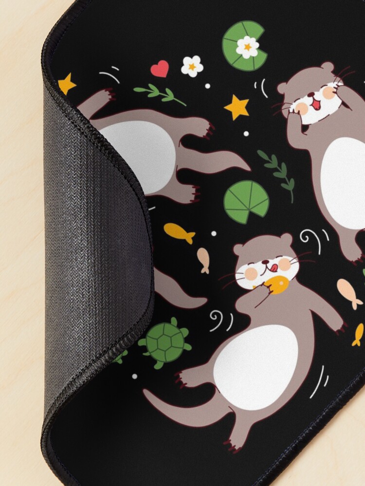 Alternate view of Significant otters Mouse Pad