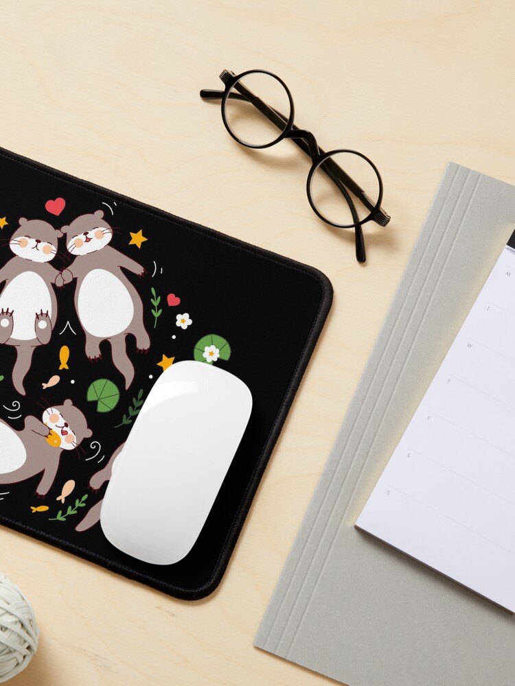 Alternate view of Significant otters Mouse Pad
