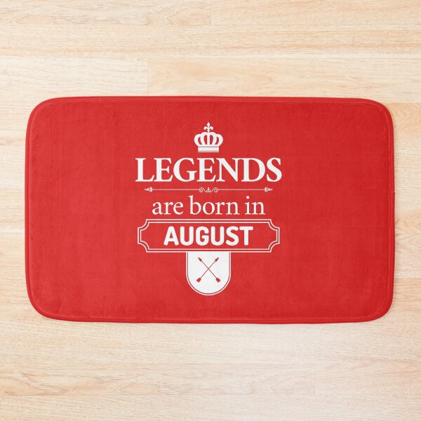 Item preview, Legends Are Born In August | Birthday Gift | designed and sold by Minimalwiz.