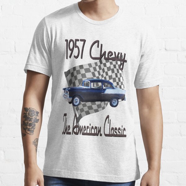 57 Chevy Finish Line American Classic T Shirt For Sale By