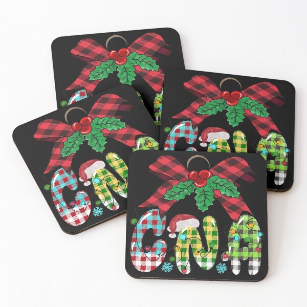 Item preview, Enfermera CNA de Navidad designed and sold by dalypdesign.