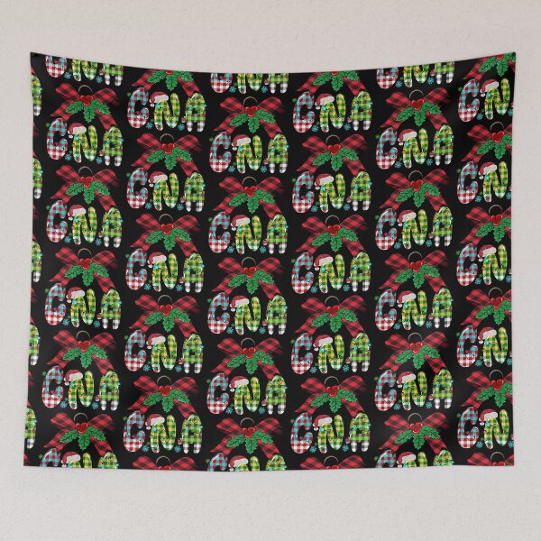 Item preview, Enfermera CNA de Navidad designed and sold by dalypdesign.