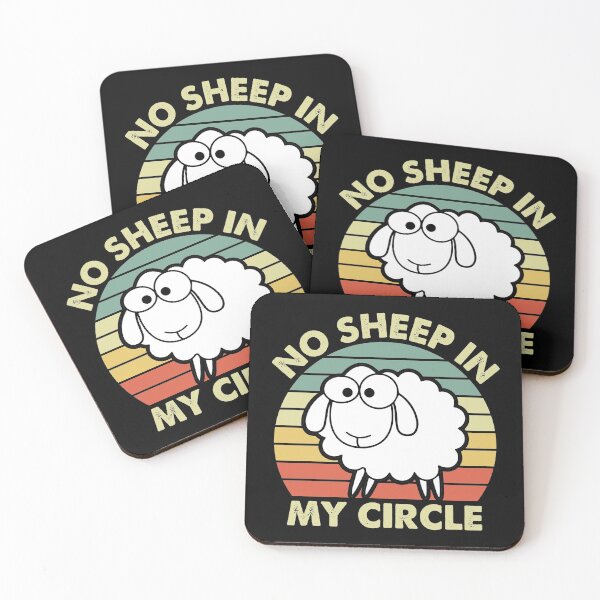 Item preview, No Sheep In My Circle T-shirt designed and sold by pinkrabbit86.