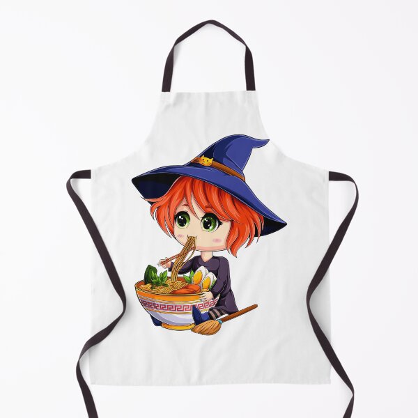 Item preview, kawaii japanese anime Witch Halloween ramen Food Lovers designed and sold by CQCankdesign.