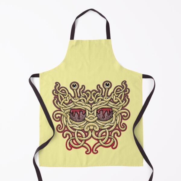 Item preview, The flying spaghetti monster, illustration of his noodliness  for pastafarian worship designed and sold by weilertsen.