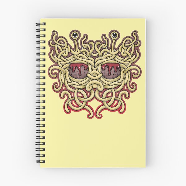 Item preview, The flying spaghetti monster, illustration of his noodliness  for pastafarian worship designed and sold by weilertsen.