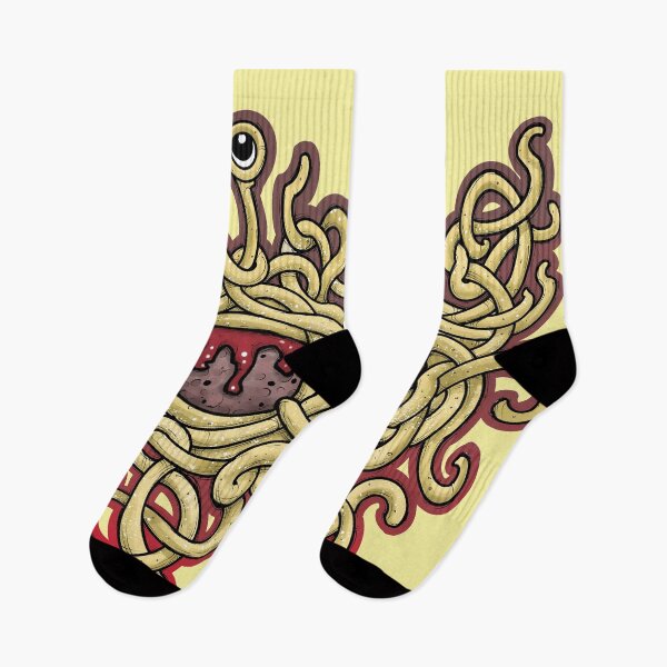 Item preview, The flying spaghetti monster, illustration of his noodliness  for pastafarian worship designed and sold by weilertsen.