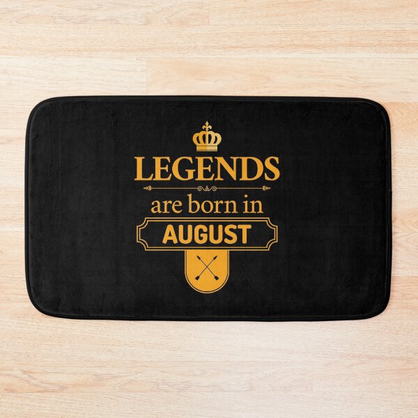 Item preview, Legends Are Born In August | Birthday Gift | designed and sold by Minimalwiz.