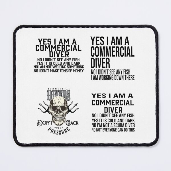 Item preview, Commercial Diver sticker pack designed and sold by Fathom204.