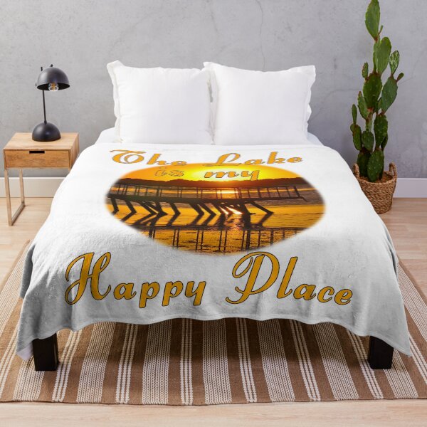 Item preview, The Lake is my Happy Place designed and sold by Brad Chambers.