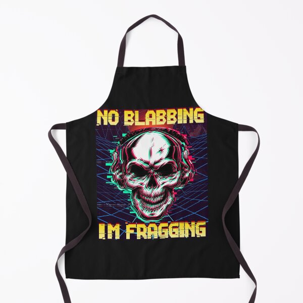 Item preview, No Blabbing I_m Fragging gaming gamer pc console xbox playstation online multiplayer fps rpg ar designed and sold by zeroboutique.